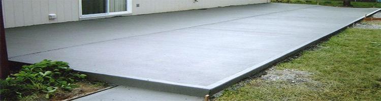 Broom finished concrete driveway in Kitchener-Waterloo